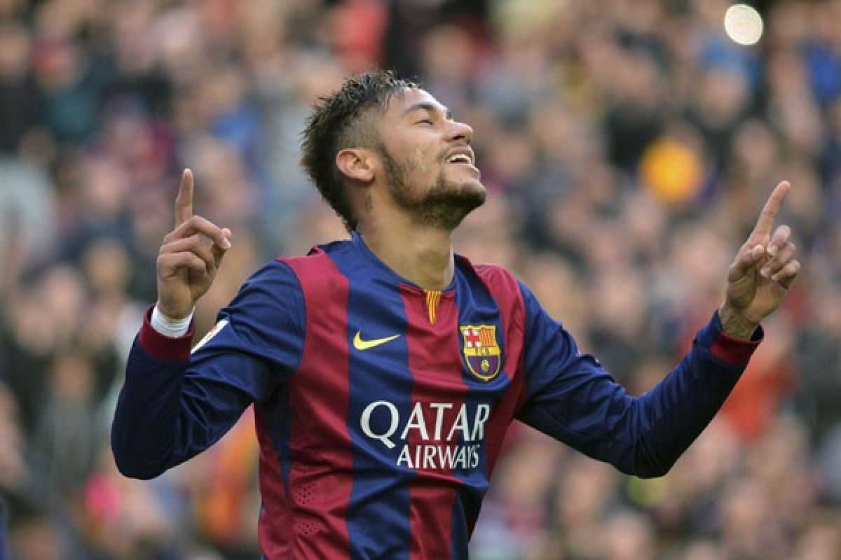 Neymar incar "treble" untuk Barcelona