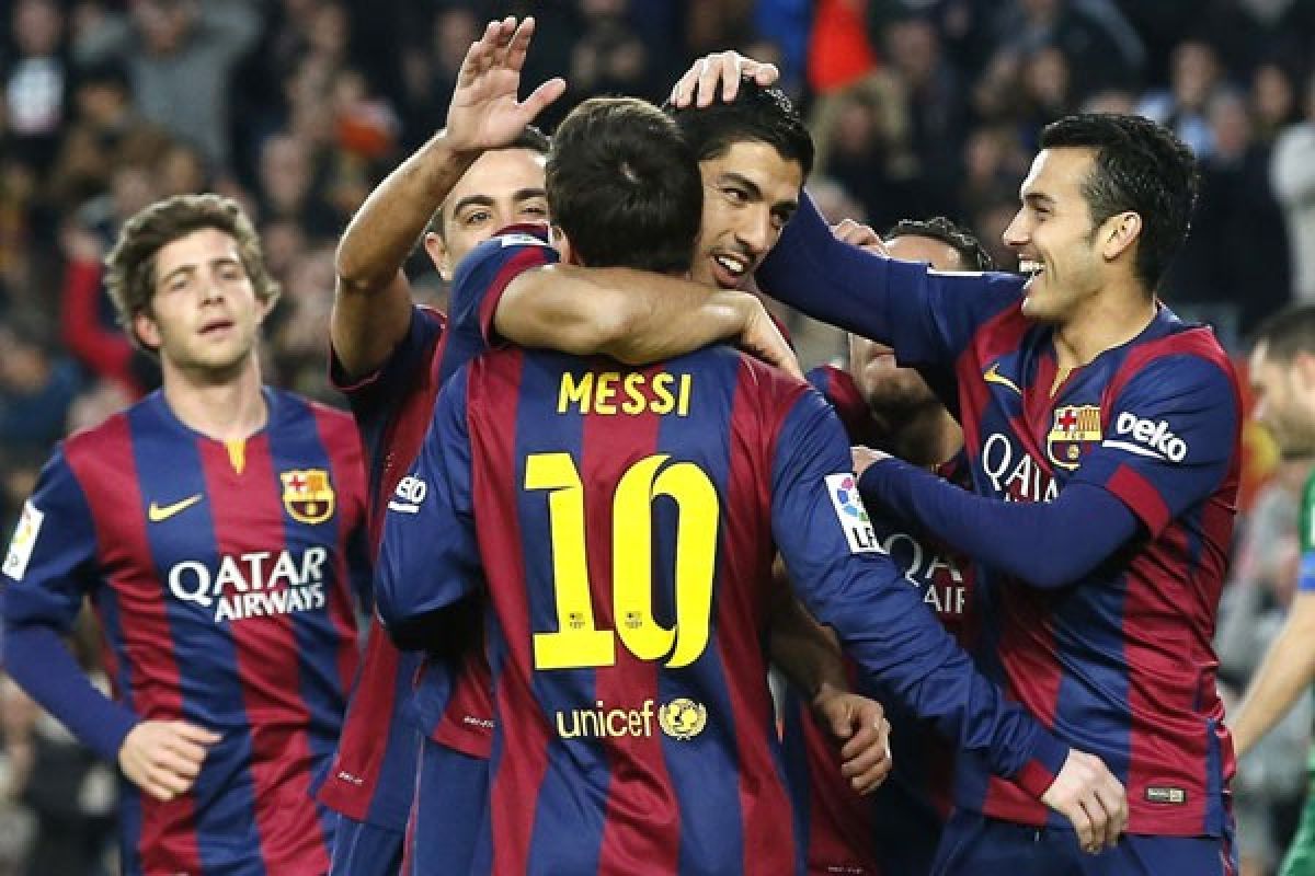 Klasemen Liga Spanyol, Barcelona kokoh di puncak