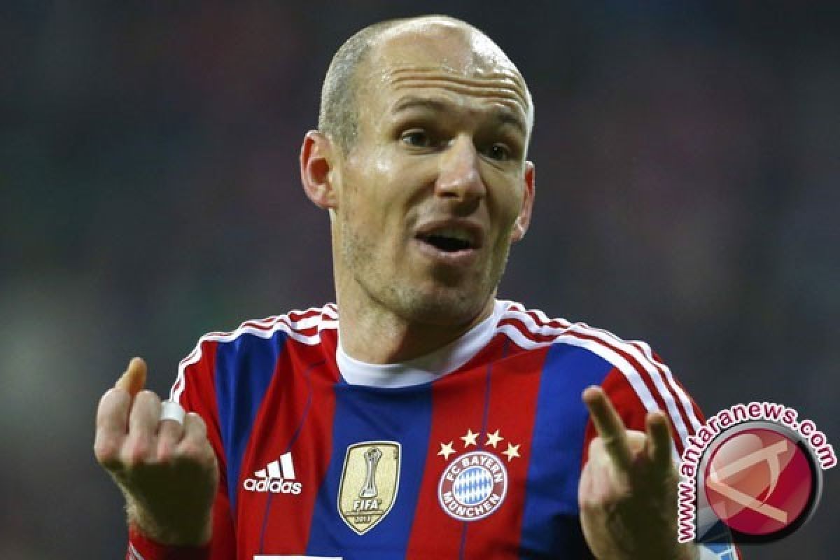 Robben Diragukan Dapat Tampil Saat Melawan Dortmund