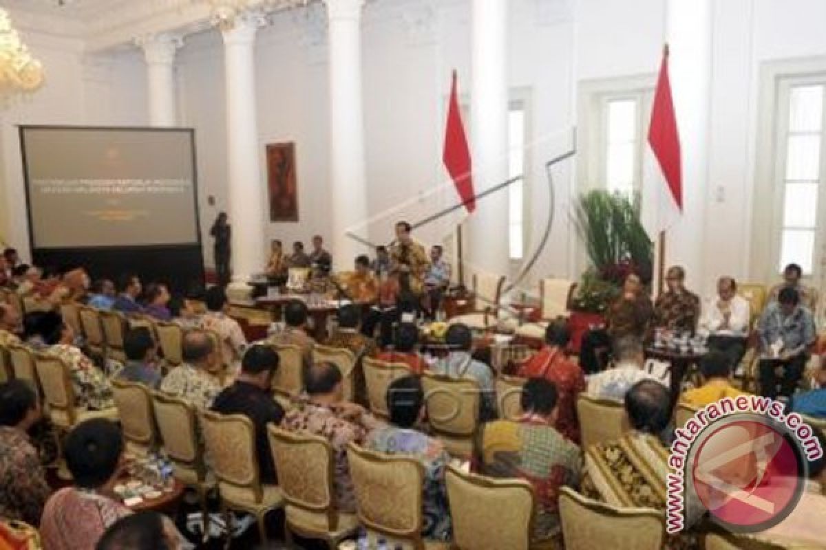 Presiden Rapat Koordinasi dengan Wali Kota Se-Indonesia