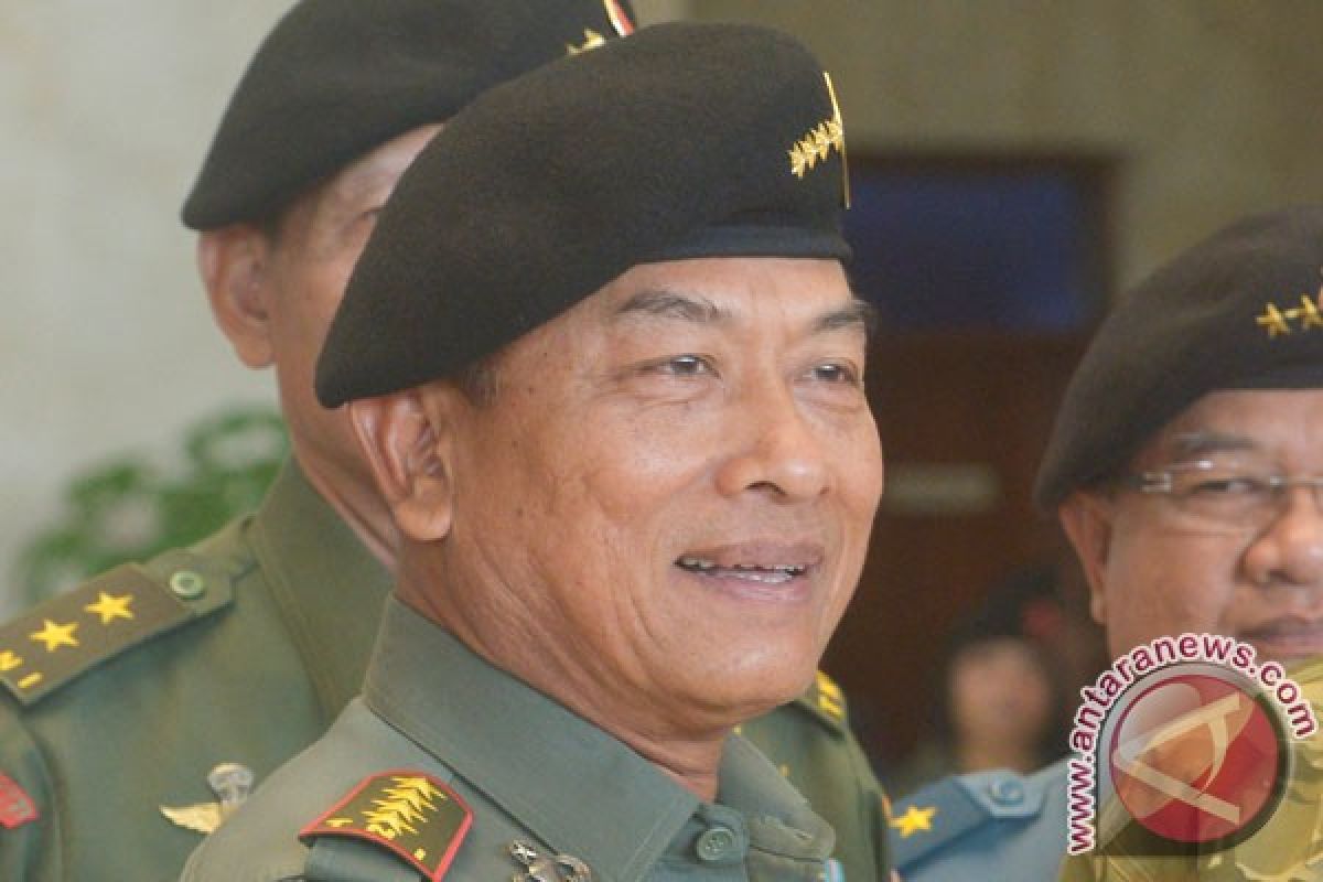 Panglima TNI sidak grup-1 Kopassus