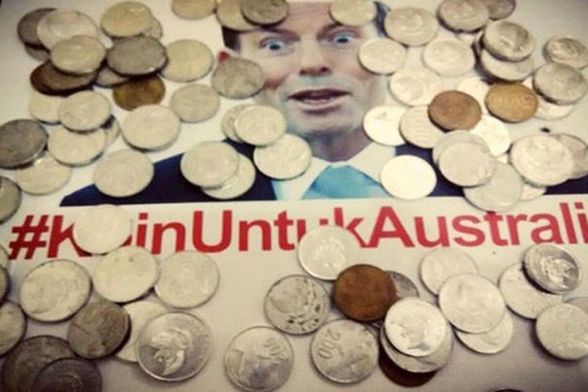 "Coin for Australia" Serukan Peduli Harga Diri RI