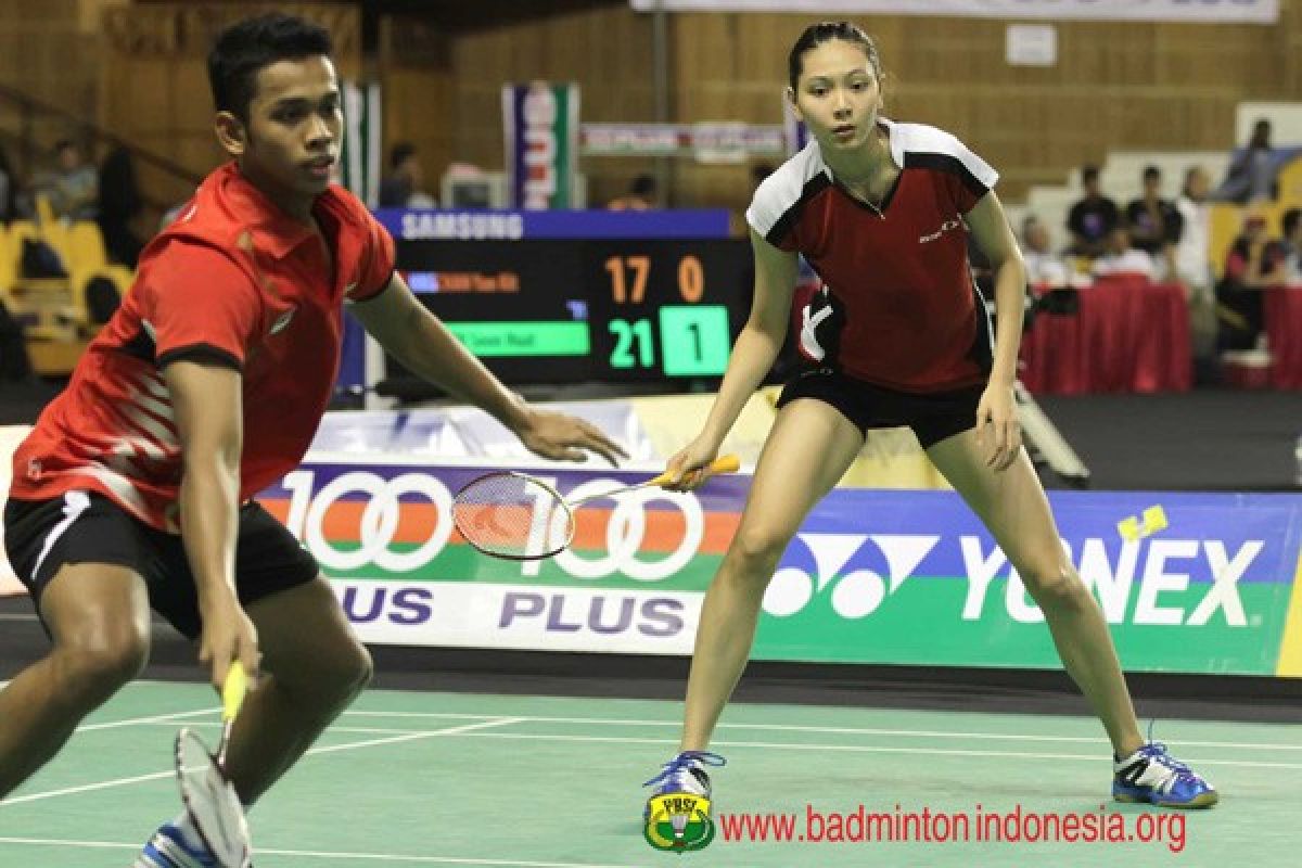 Edi/Gloria tumbang pada putaran pertama Indonesia Open