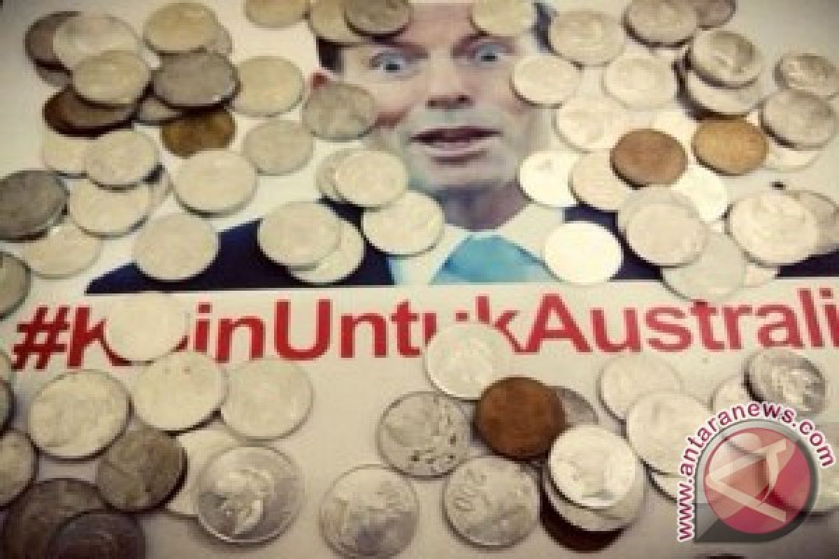Koin Untuk Australia Terkumpul Satu Karung