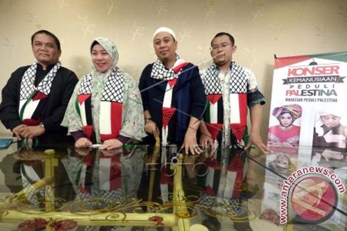 Konser Kemanusiaan Untuk Palestina Digelar di Makassar 