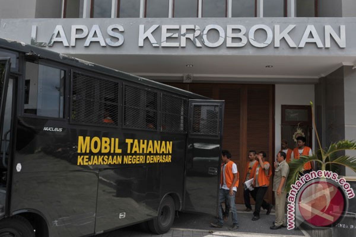 Tiga narapidana lapas Kerobokan langsung bebas