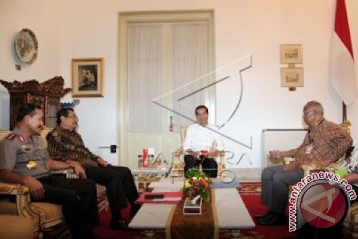 Presiden Jokowi Minta KPK-Polri-Kejagung Tingkatkan Koordinasi