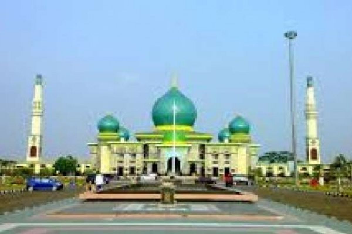 Masjid Agung Pekanbaru Jadi Lokasi Olahrga Imigran