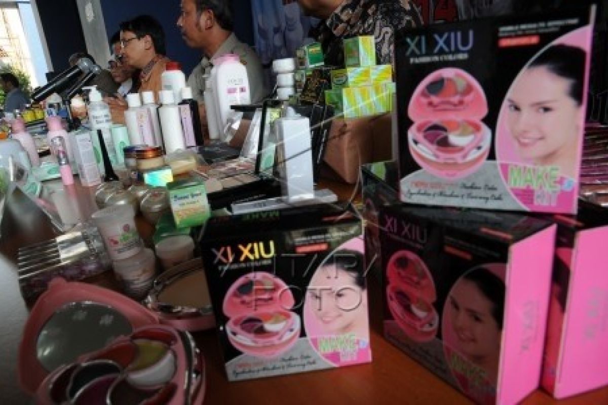 BPOM Sita Kosmetik Palsu Senilai Rp1 Miliar