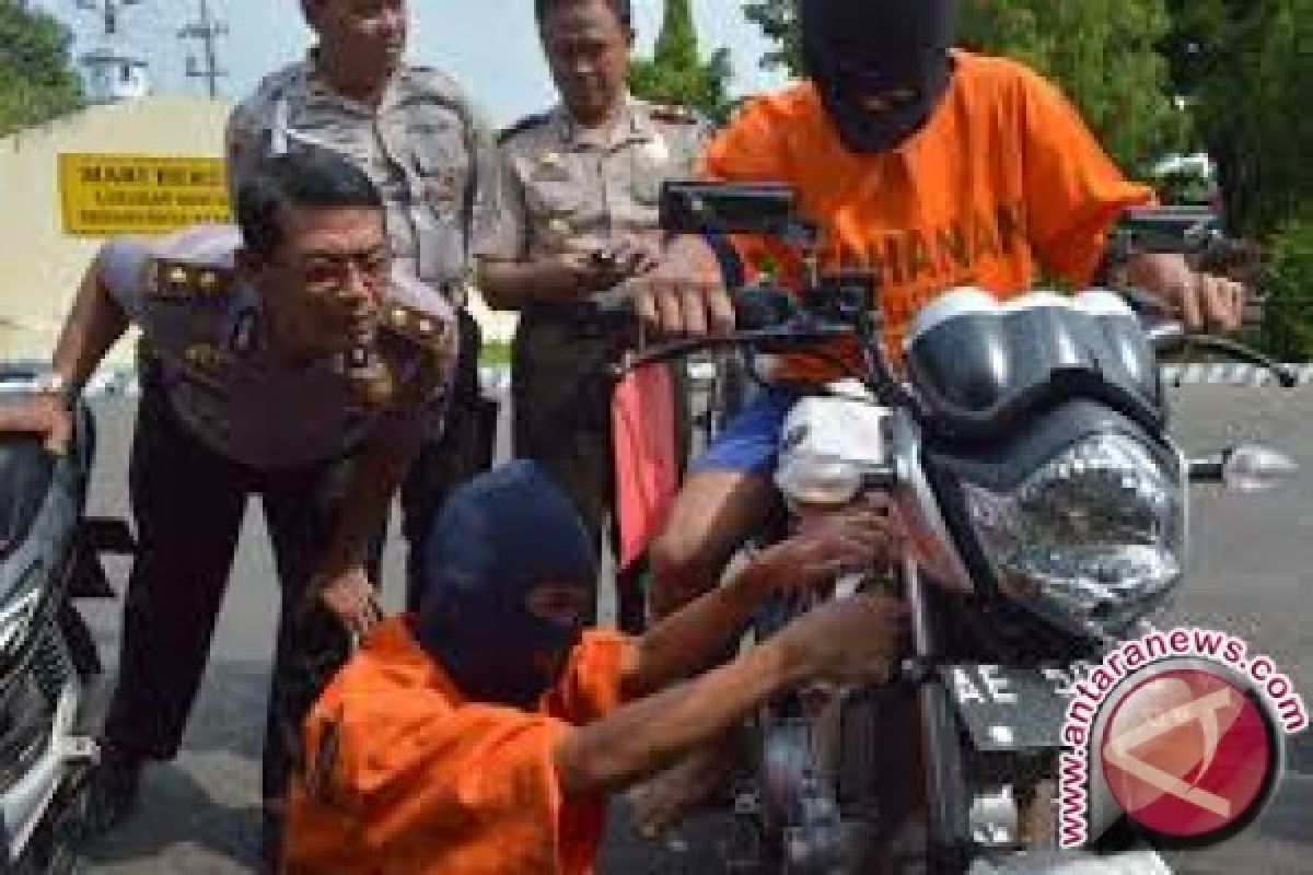Polresta Jambi tangkap spesialis pencurian motor 