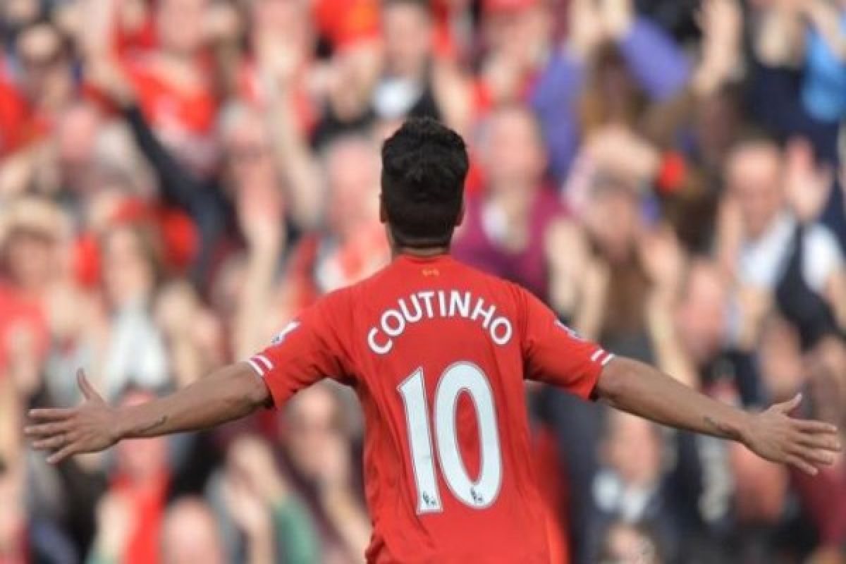 Gol Coutinho Bawa Liverpool Kalahkan City