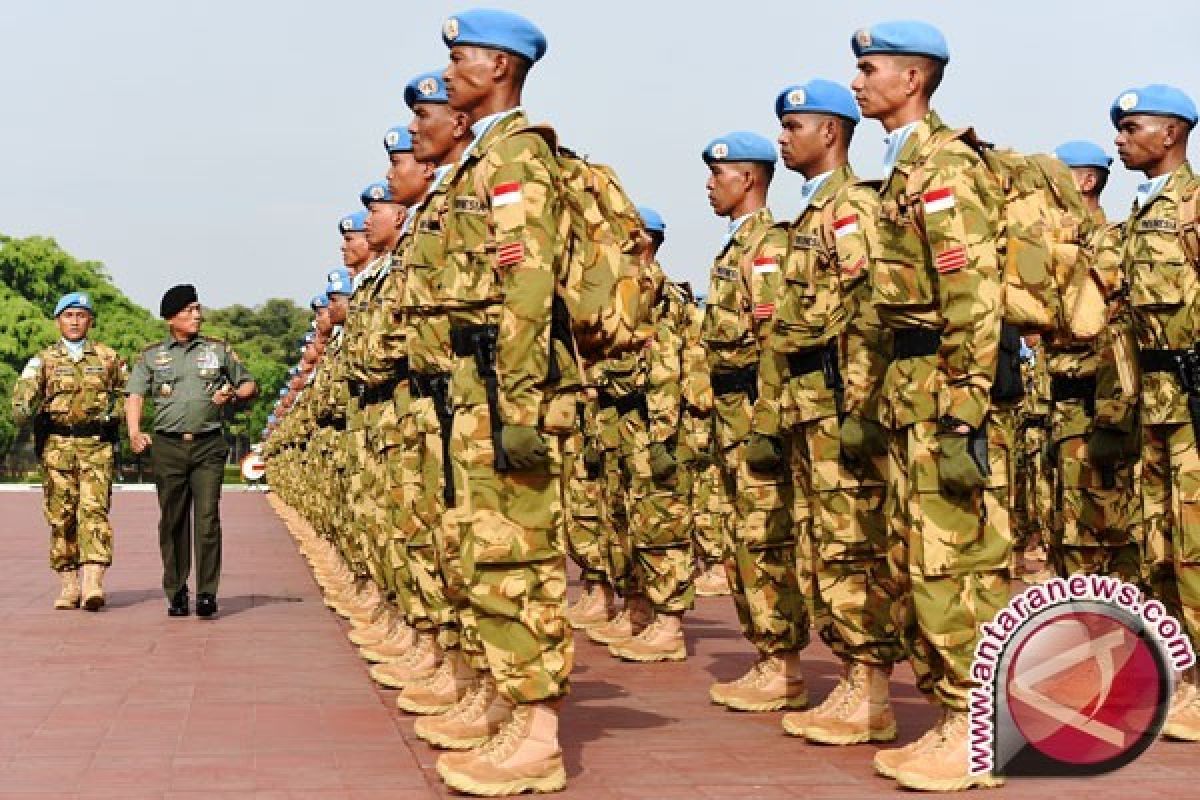  Batalion Kontingen Garuda XXXV-A tiba di Darfur