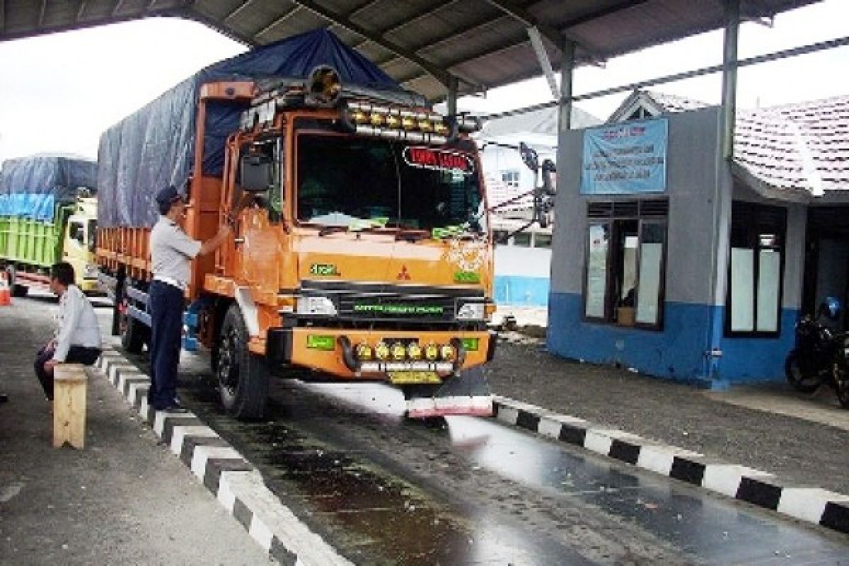 Jembatan Timbang Lampung selatan Beroperasi Kembali