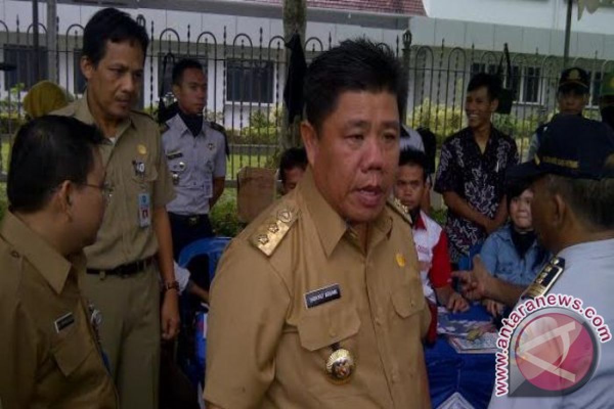 Babel Bangun Dermaga di Pulau Kecil