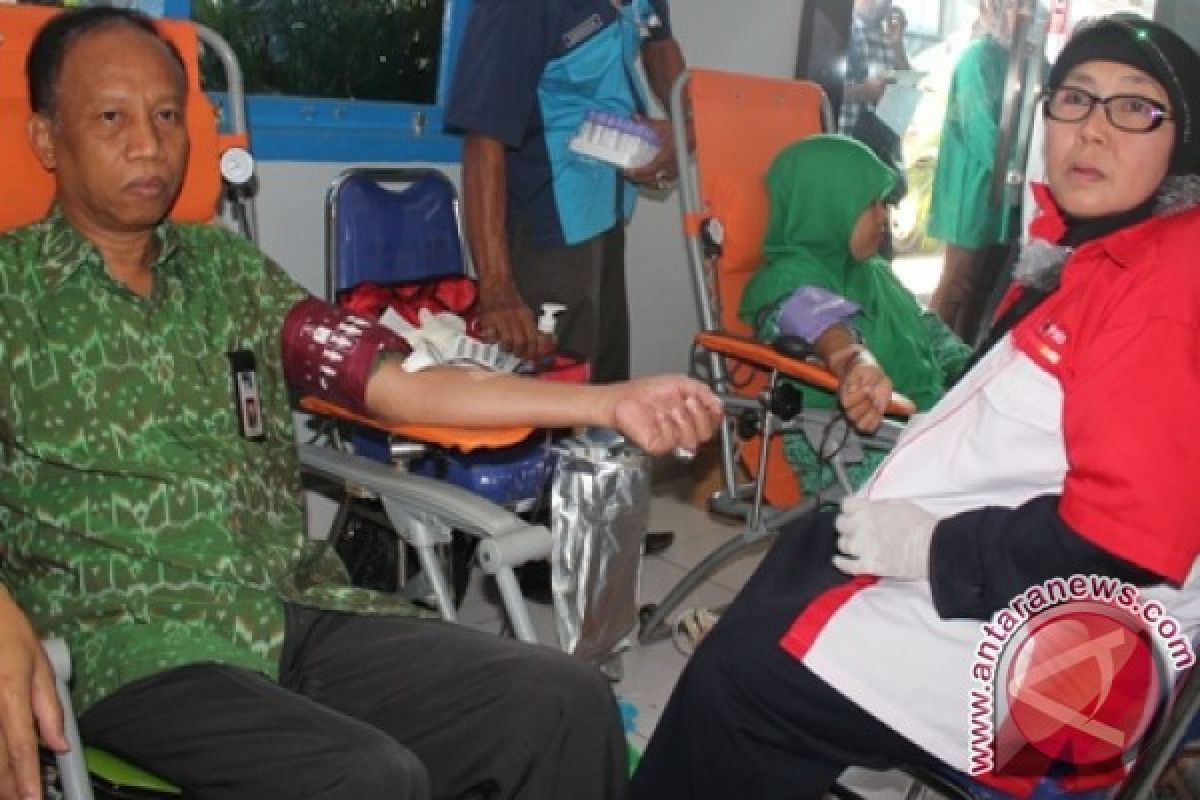 RRI Banda Aceh Kumpulkan Darah 257 Kantong