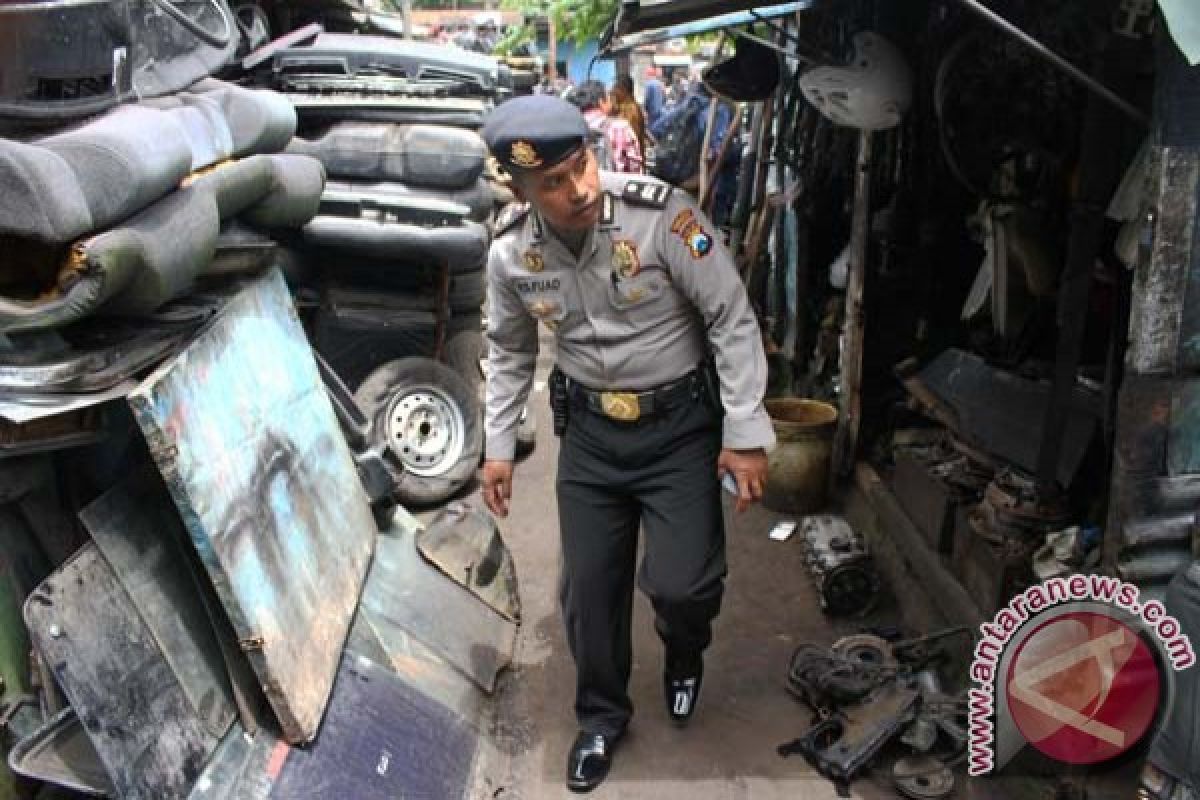 Polresta Medan ringkus penadah suku cadang bekas curian