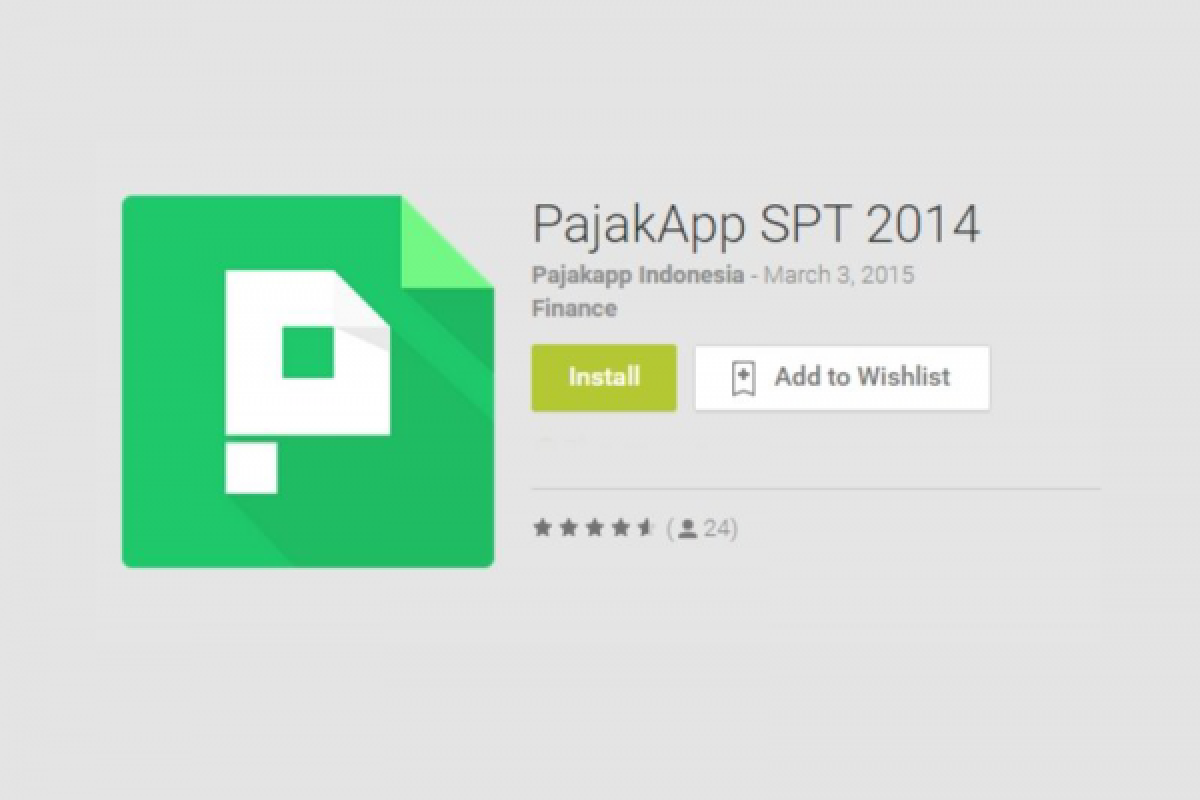 SPT Mudah dengan Aplikasi Android PajakApp