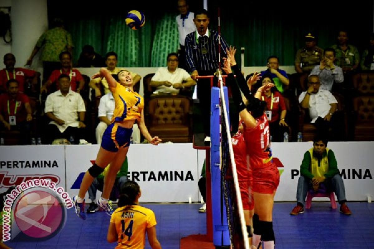 Putri Pertamina juarai putaran pertama Proliga 2016