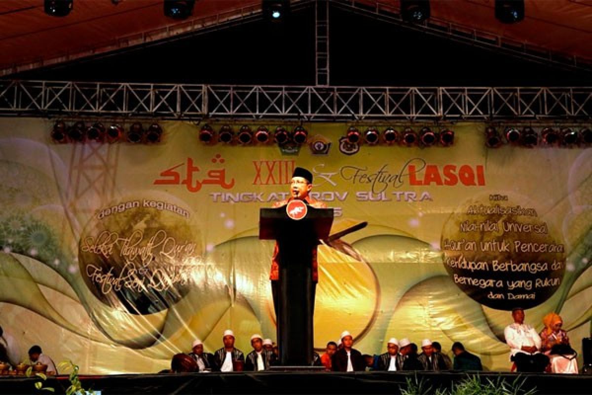 Jakarta juara umum Festival Qasidah Nasional di Kendari
