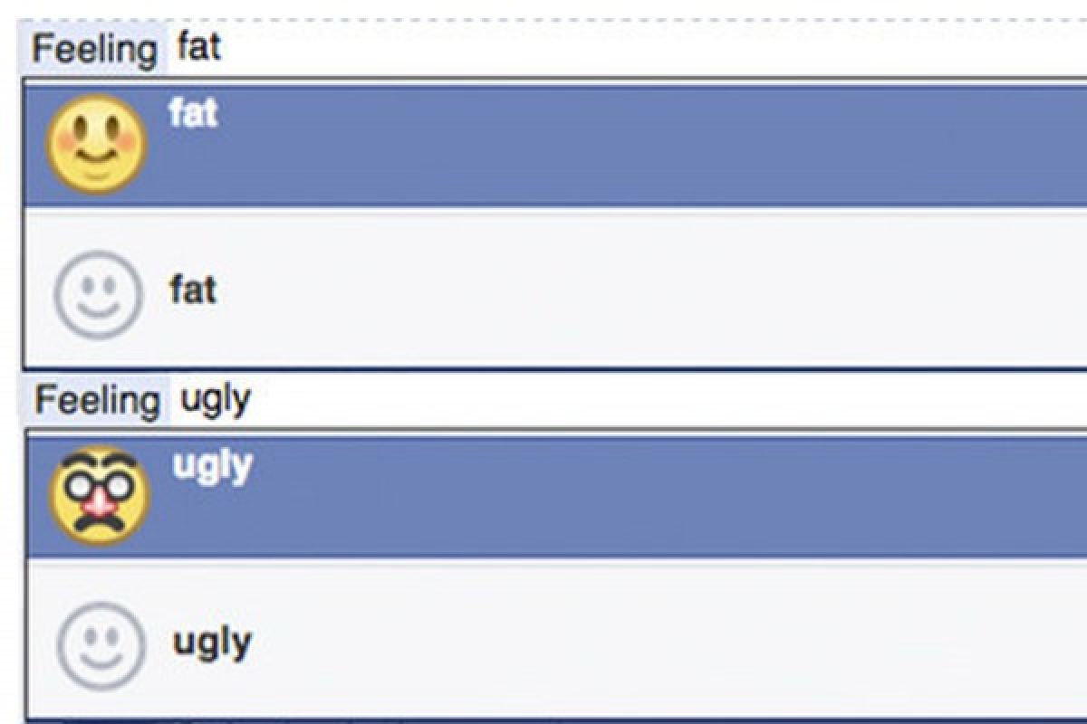 Usai diprotes, Facebook hapus emoji "feeling fat"