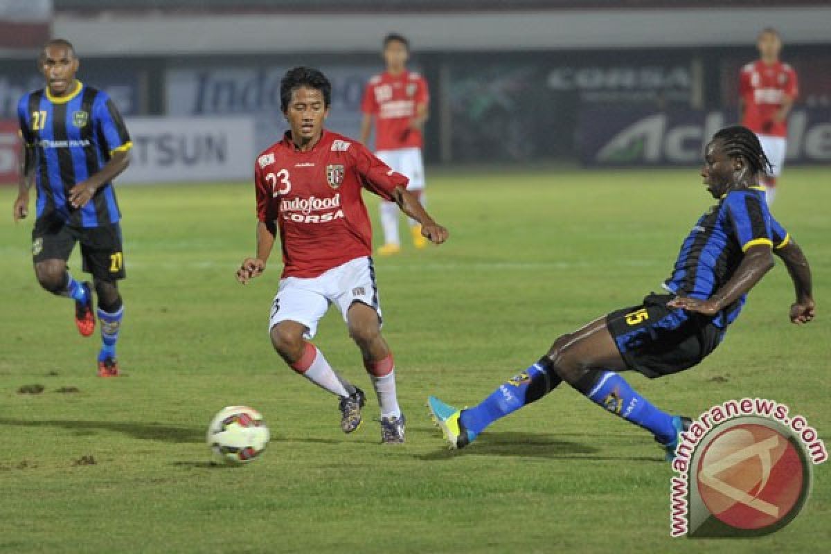 Bali United tahan imbang Persiram