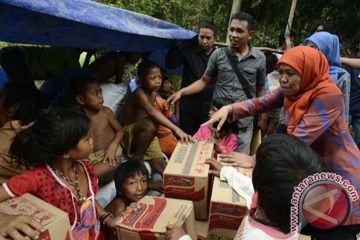 Mensos datangi pemukiman 11 orang rimba TNBD mati kelaparan