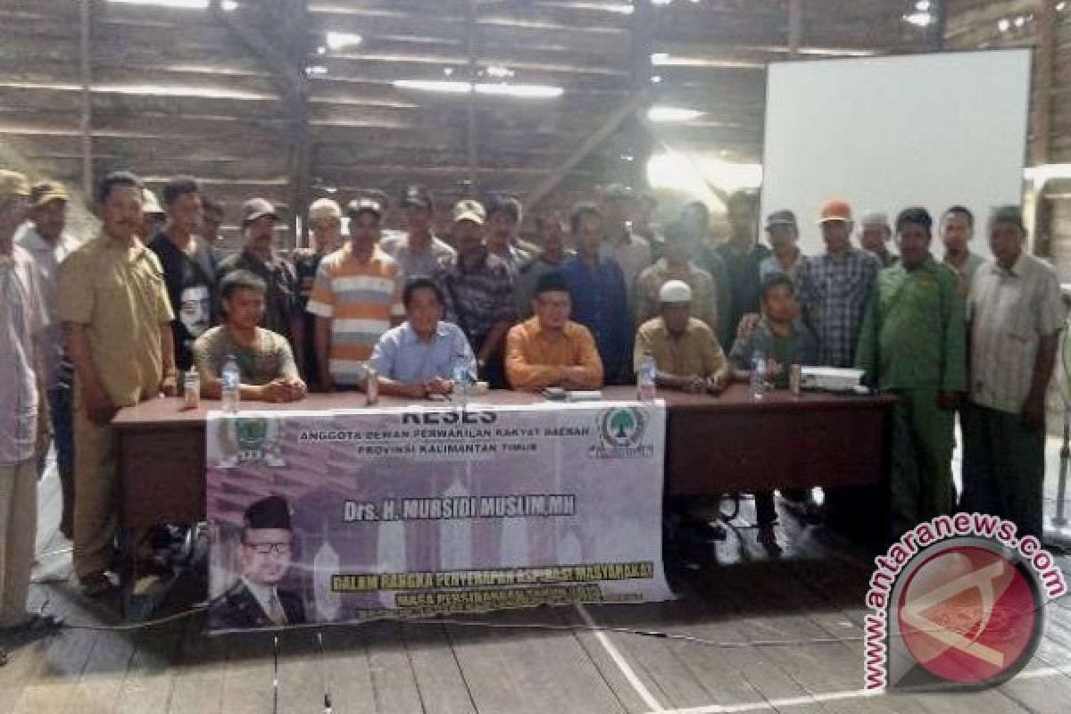  Mursidi Muslim Reses di Tiga Desa Pesisir Anggana 