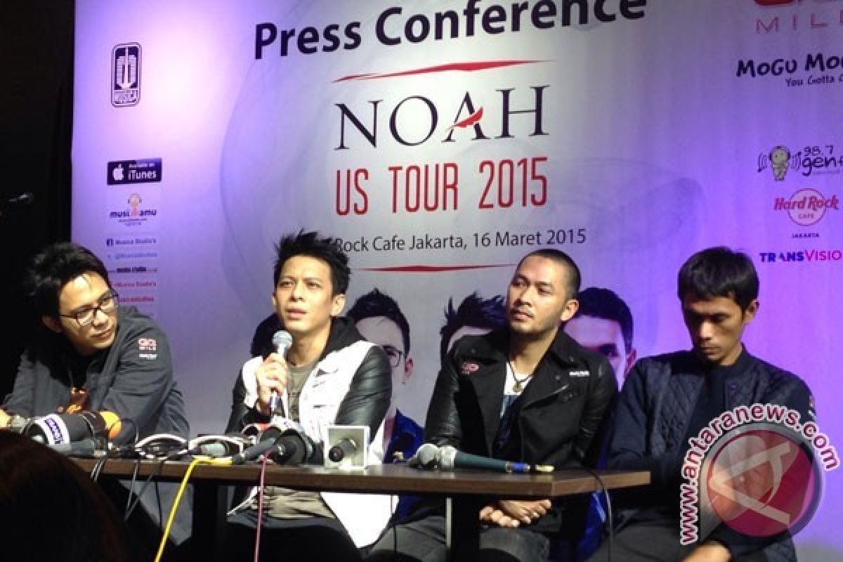 Noah Siapkan Lagu untuk Tur Amerika Serikat