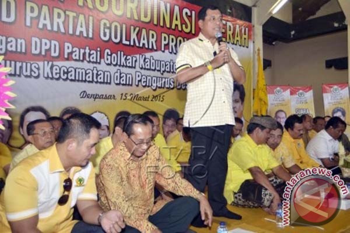 Nurdin Halid: Partai Golkar Tetap Solid