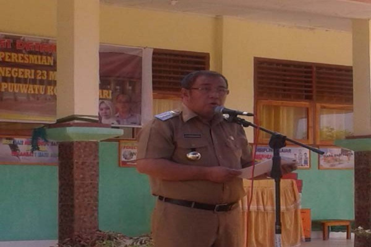 Wali Kota Kendari Resmikan Sekolah Dasar Mandonga