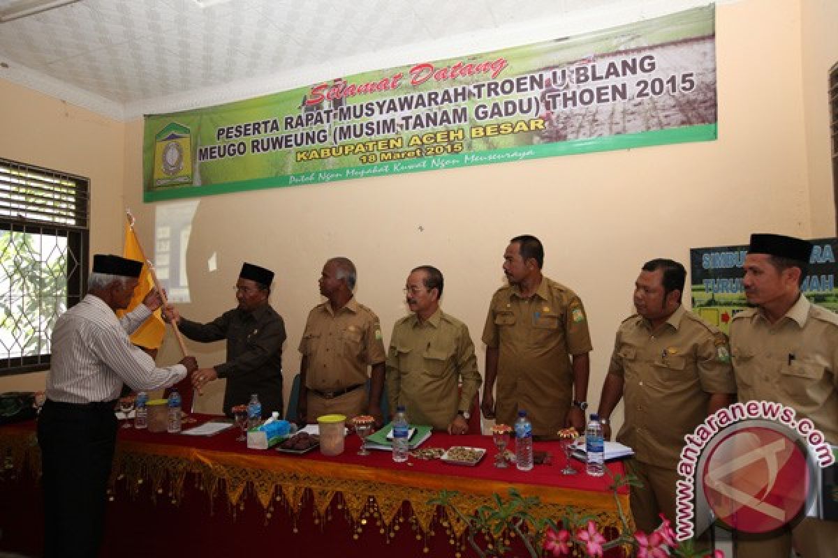 Aceh Besar Tetapkan Luas Tanam 48.300 Hektare