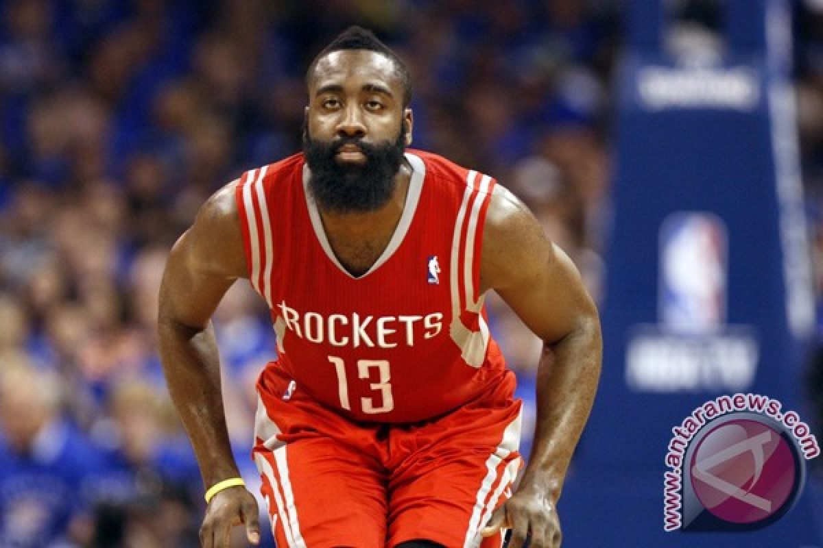 Rockets bungkam Thunder dalam duel Harden vs Westbrook