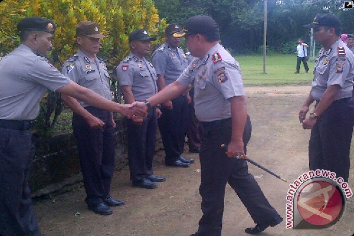 Kapolres Ketapang Kunker ke Empat Polsek