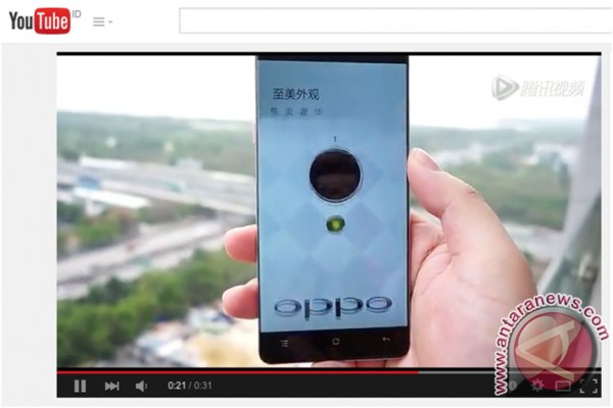 "Penampakan" Oppo tanpa bezel beredar di YouTube