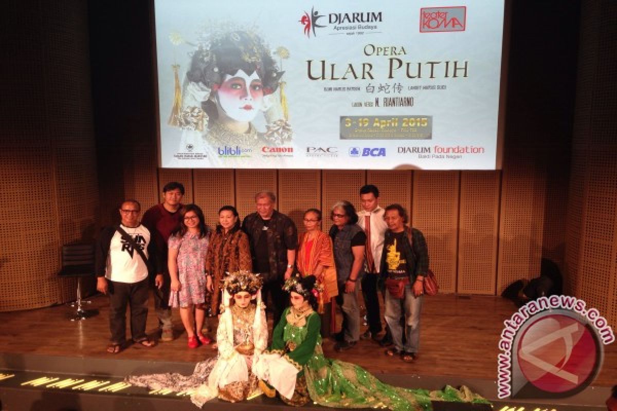 Teater Koma pentaskan Opera Ular Putih mulai 3 April