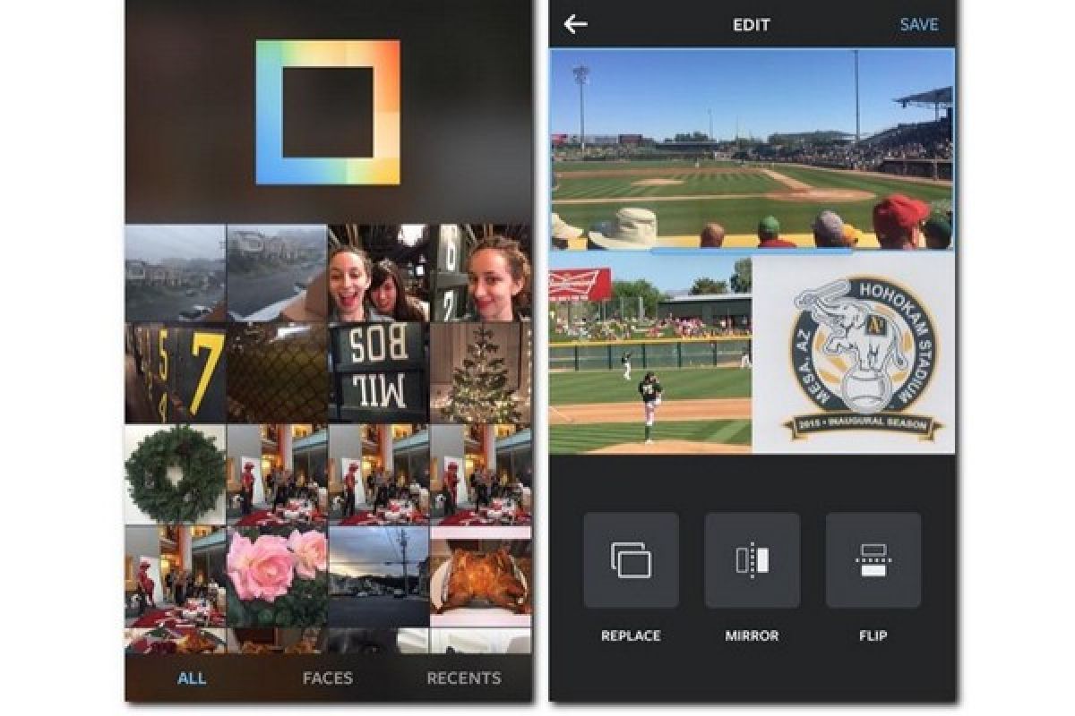 Instagram masukkan fitur kolase foto dalam aplikasinya