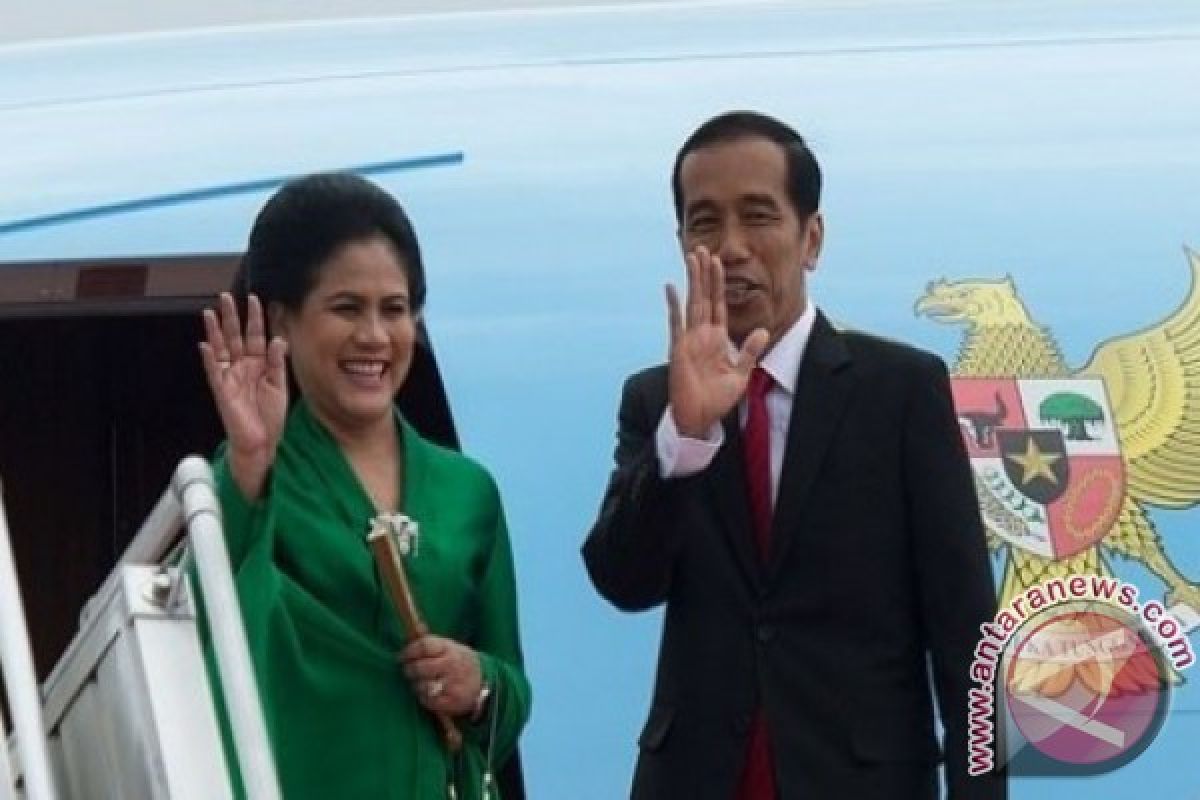 President Jokowi arrives in Beijing for three-day visit