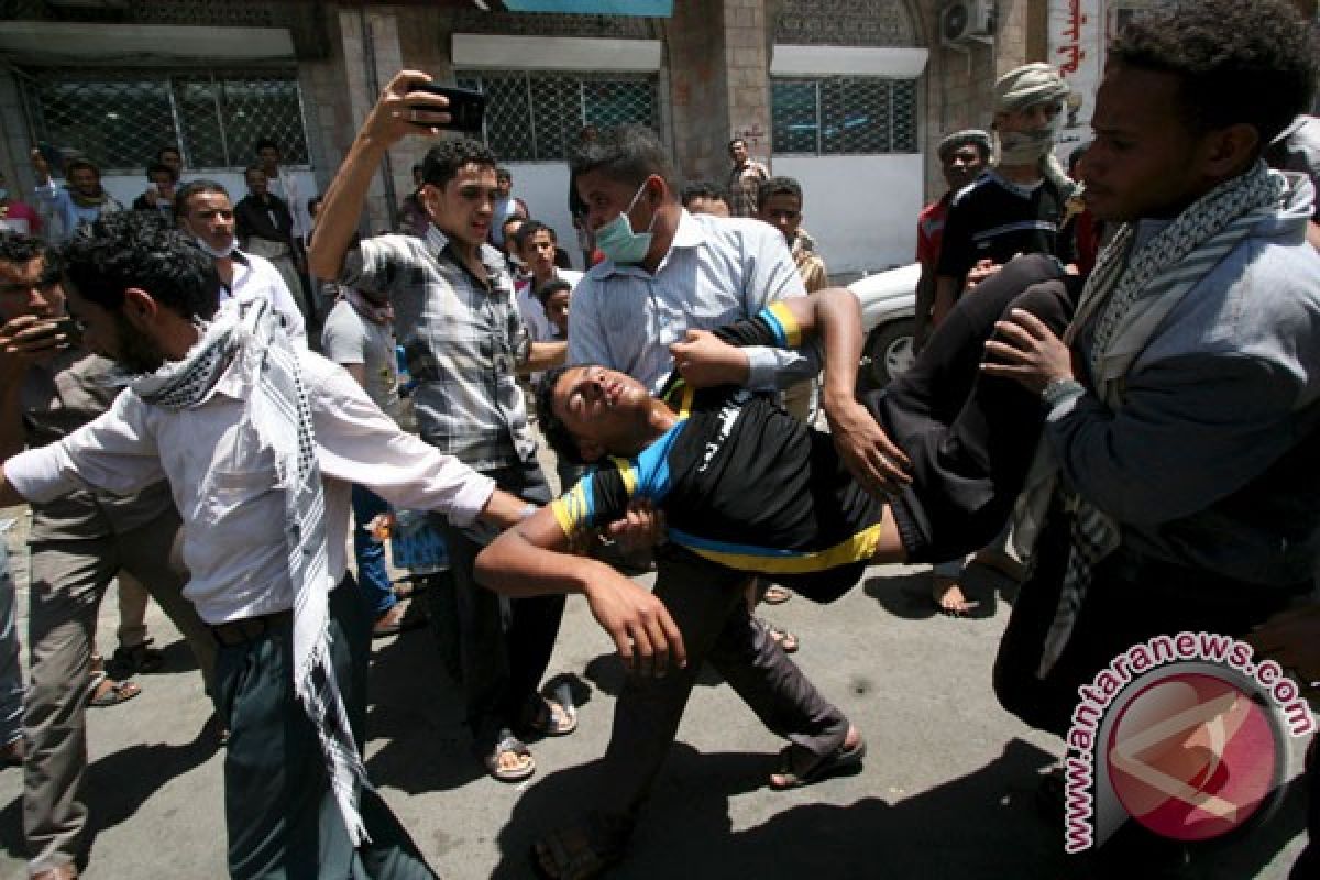 Houthi Yaman tangkap pengunjuk rasa di Sanaa