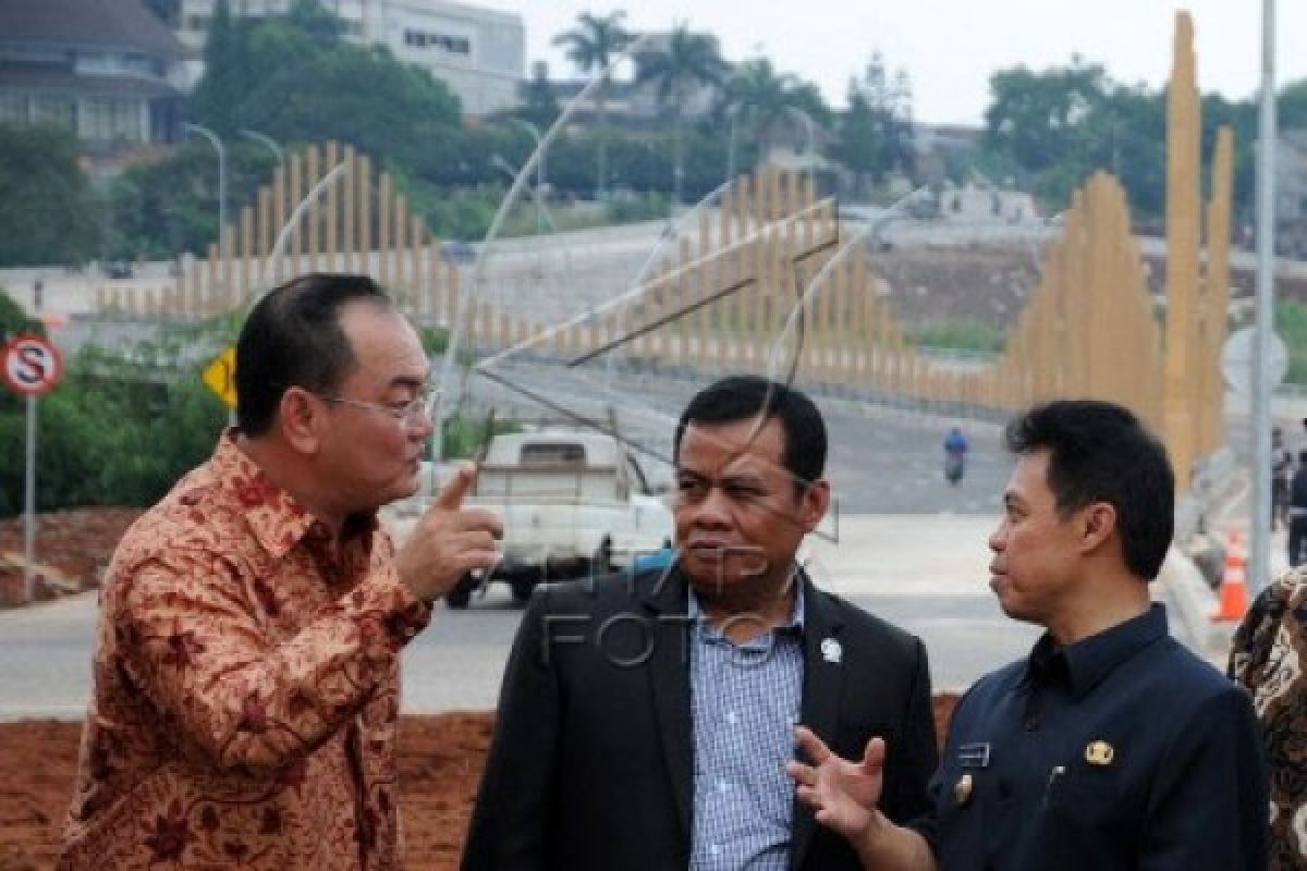 Nur Mahmudi Resmikan Jembatan Depok-Tangerang Selatan