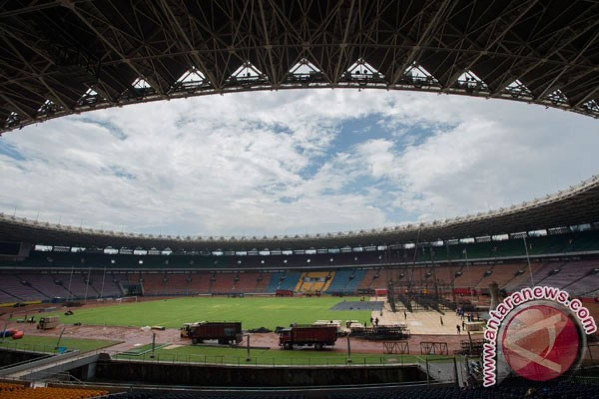 Renovasi kompleks Gelora Bung Karno dimulai Maret