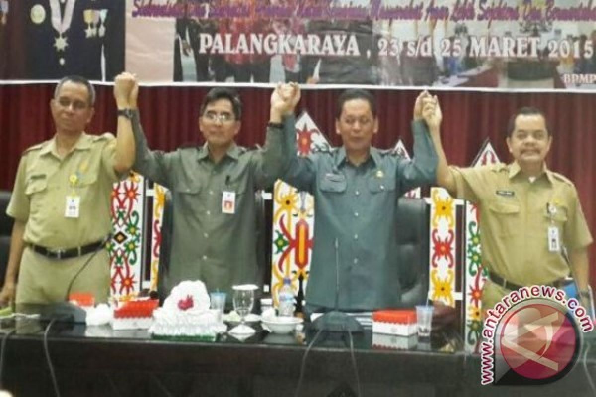 BPMPD Se-Kalimantan Sepakat Percepat Pembangunan Desa 