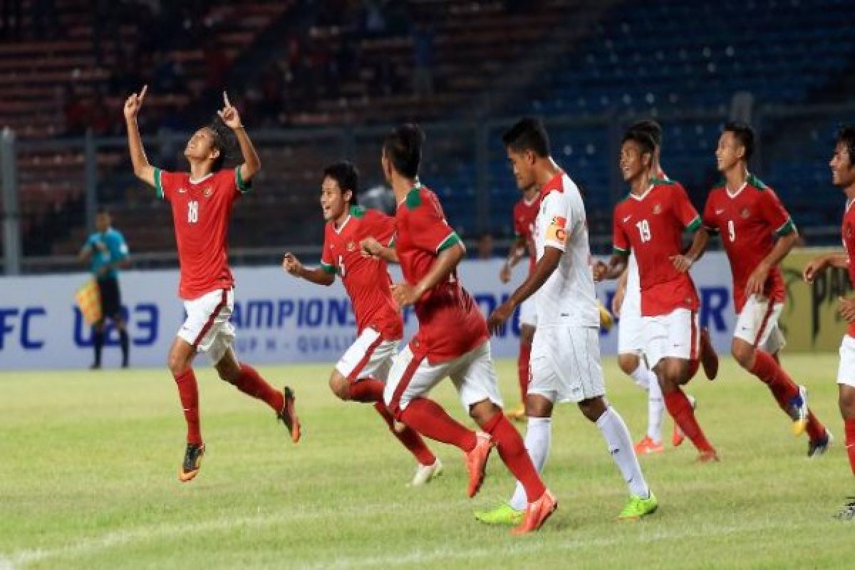  Timnas Pesta Gol Ke Gawang Timor Leste