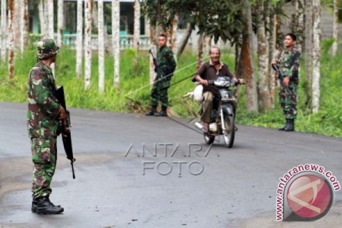 TNI Tarik Personil di Nisam Aceh Utara