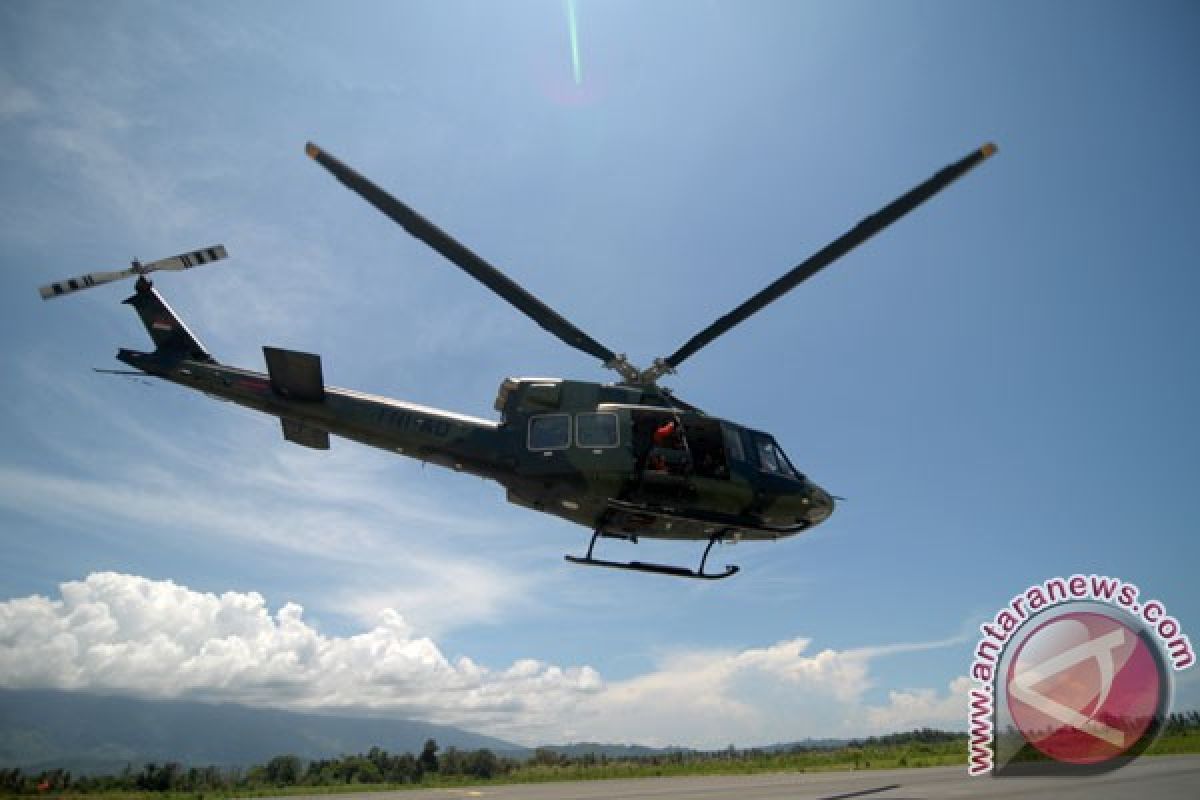 TNI cari helikopter hilang