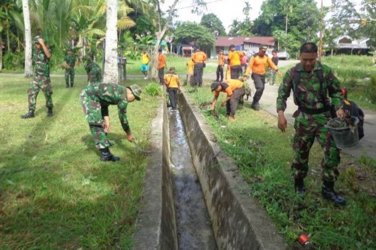 Pendam Cenderawasih bhakti sosial di Ardipura Jayapura