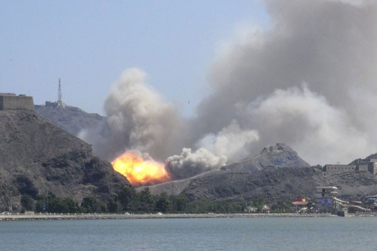 Serangan udara di pabrik Yaman bunuh 23 orang