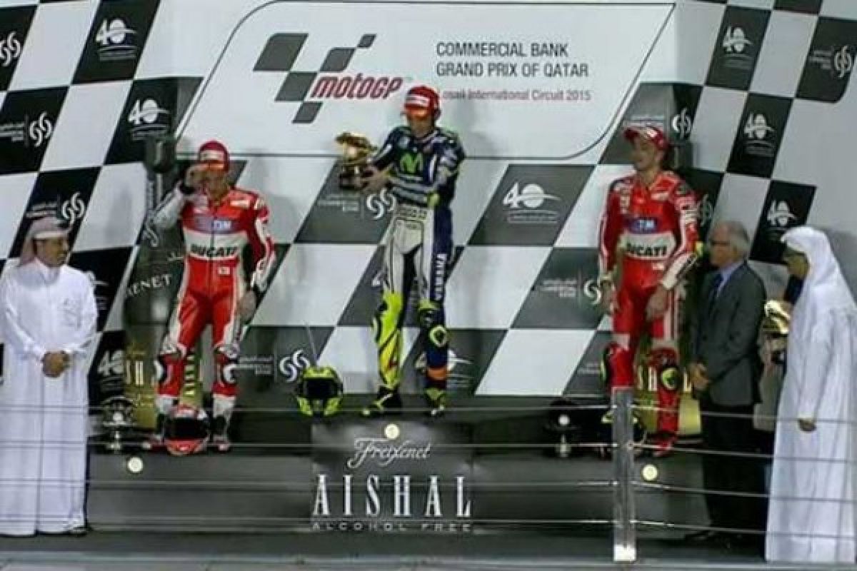 Rossi Menangi Grand Prix Qatar