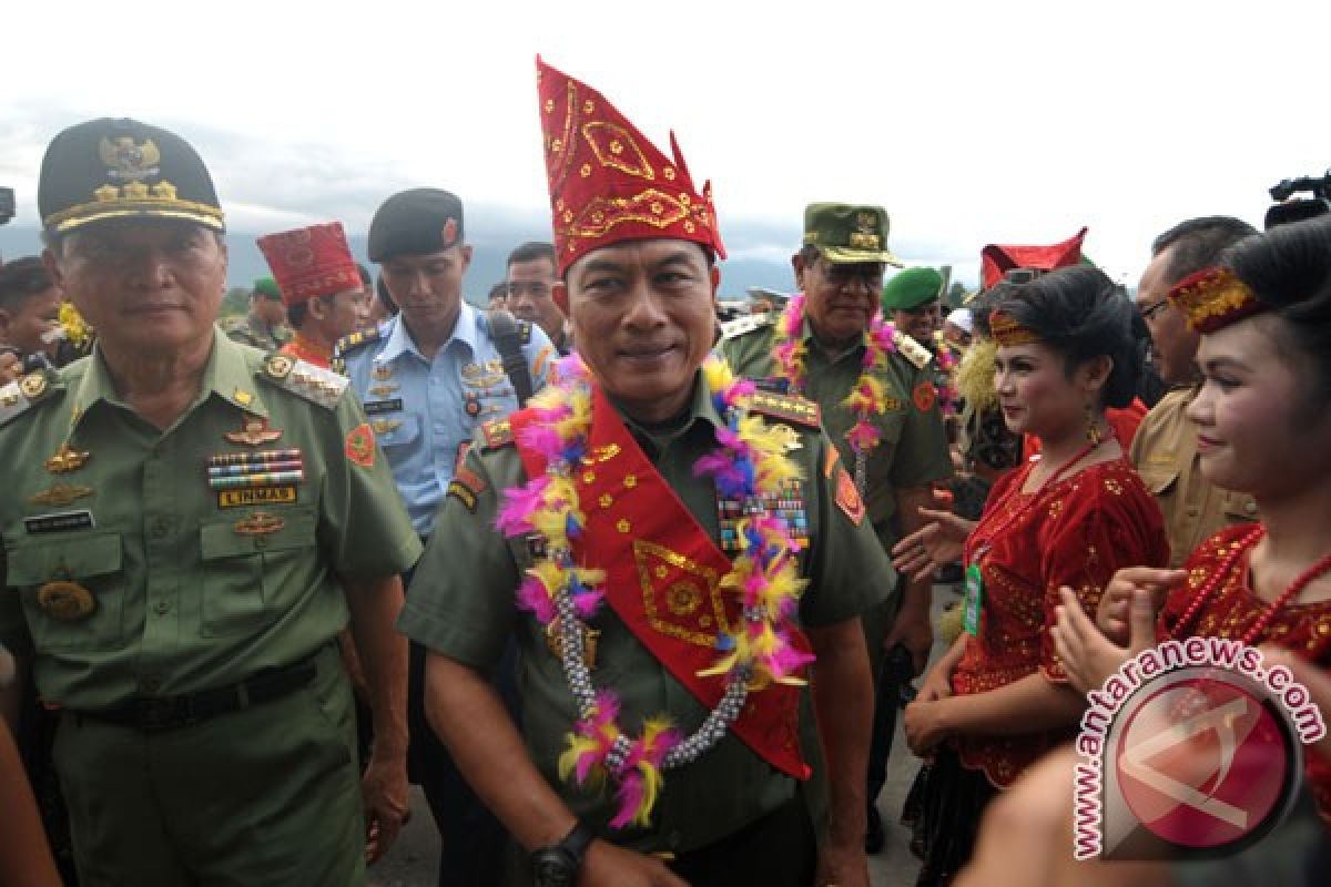 Latihan gabungan TNI di Poso dibuka