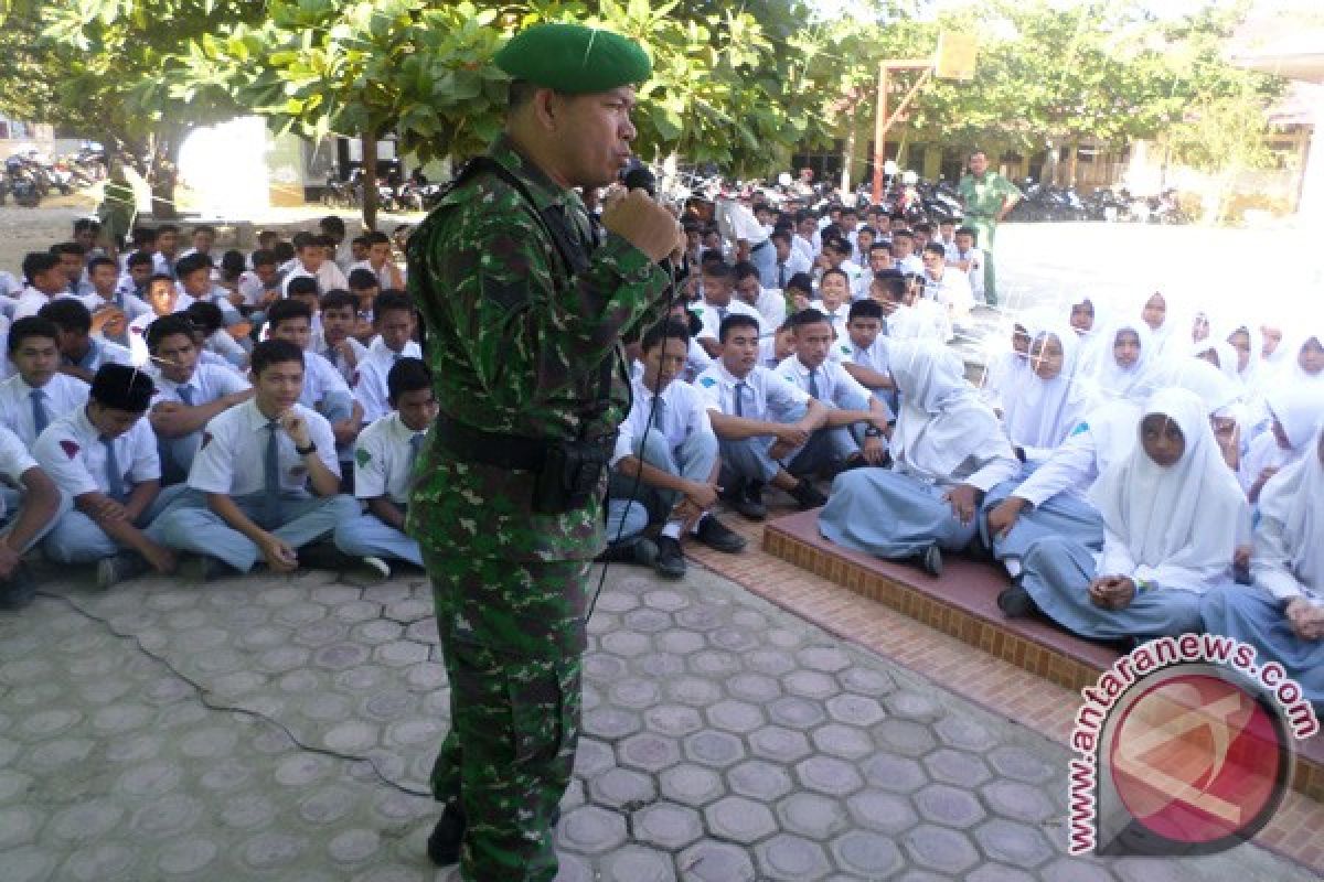 Koramil Lhokseumawe Sosialisasikan Penerimaan Taruna Akmil