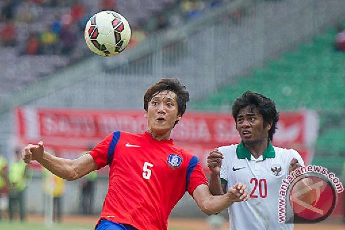 Korsel vs Indonesia babak pertama 0-0